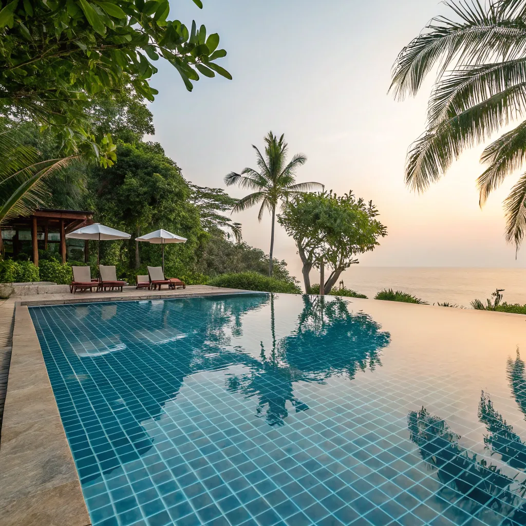 Swimming pool at SILVAREXIS